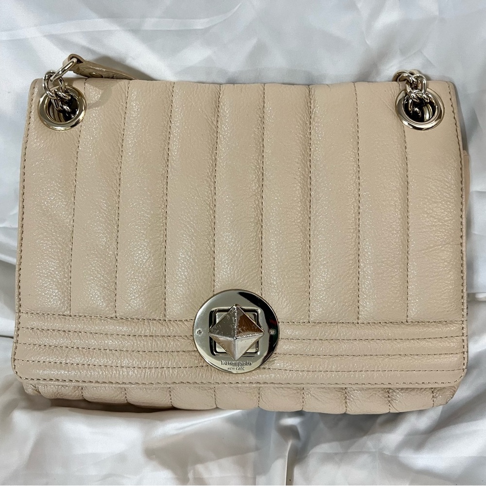 KATE SPADE - Evangeline Quilted Shoulder Bag